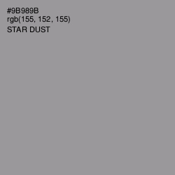 #9B989B - Star Dust Color Image